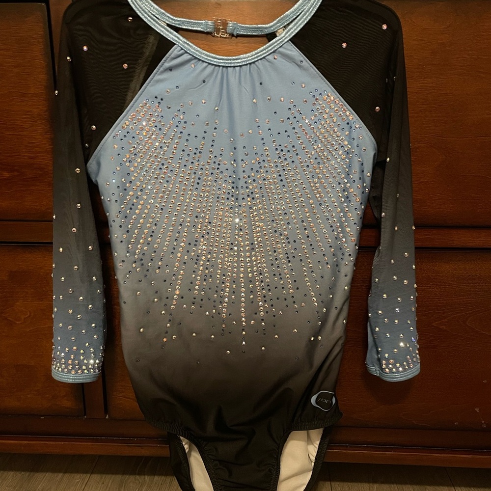 Ozone gymnastics competition leotard adult large